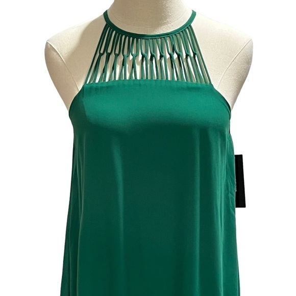 Lulus Exclusive! The Lulus Tell Me Forest Green Cutout Swing Dress Sz XS New - Picture 1 of 13